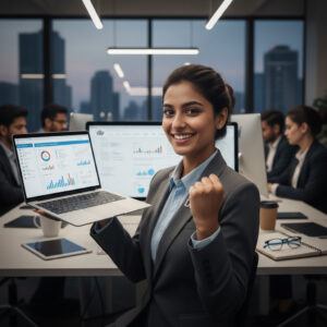 Case study- How students are excited after getting their first job