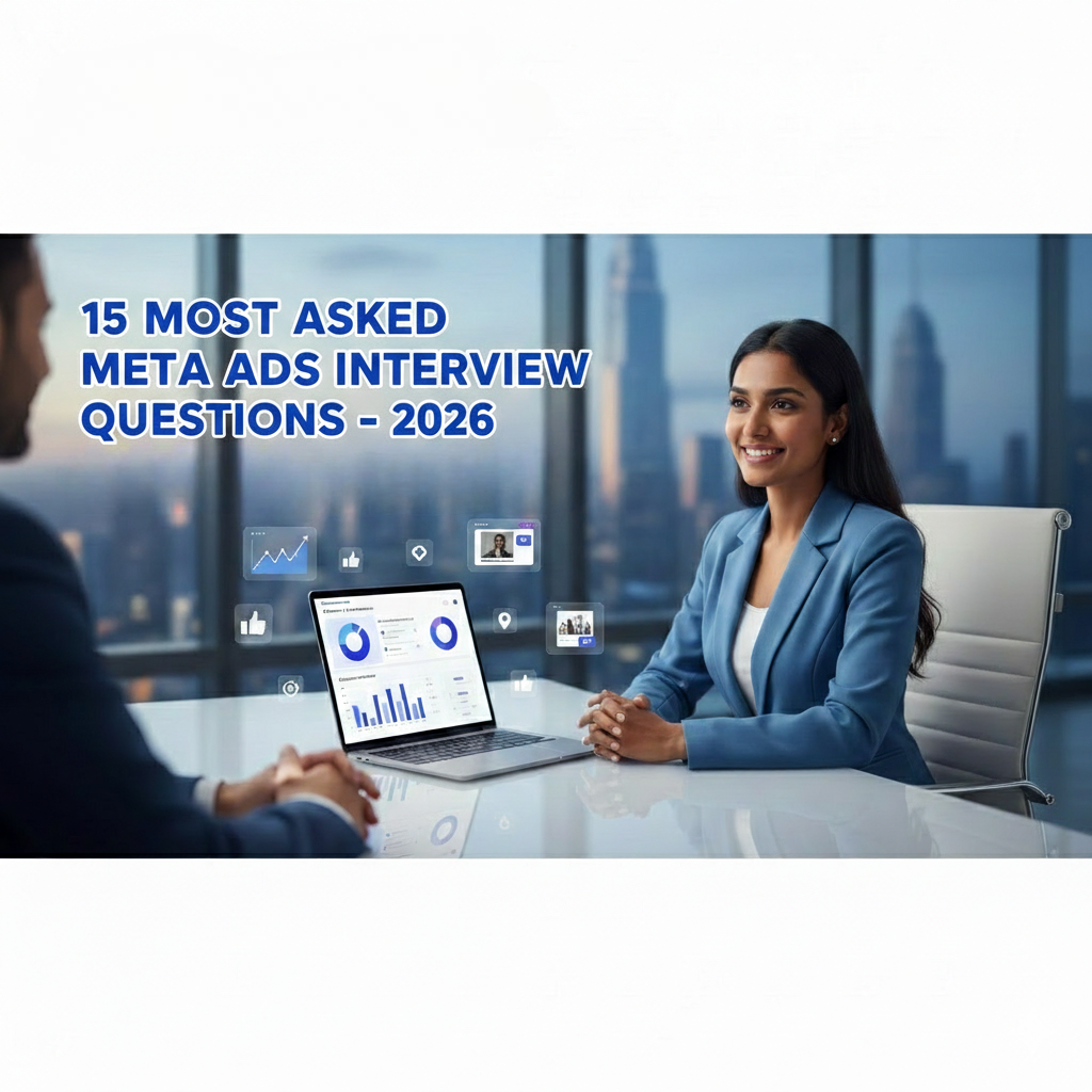 15 most asked Meta Ads interview questions in 2026